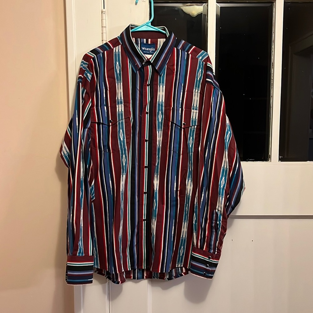 Men’s Vintage XL Wrangler Pearl Snap